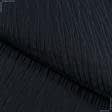 Ткани ненатуральные ткани - Декоративная ткань Жако креш цвет черный