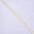 Тканини фурнітура для декоративних виробів - Липучка Велкро пришивна м'яка частина колір крем 20мм/25м