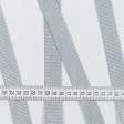 Ткани фурнитура для декора - Тесьма / стропа ременная стандарт 25 мм серая