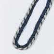 Тканини шнур декоративний - Шнур окантувальний Корді / CORD колір синій, бежевий, блакитний 10 мм