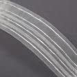 Ткани готовые изделия - Тесьма шторная Соты мелкие прозрачная  КС-1:2.5 60мм±0.5мм/50м