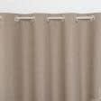 Ткани готовые изделия - Штора на люверсах Блекаут меланж песочно-коричневый 150/260 см (169276)