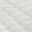Ткани для тюли - Тюль Полоса серый фон молочный с утяжелителем