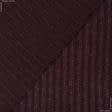 Ткани ластичные - Трикотаж резинка флок бордовый