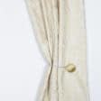 Ткани для декора - Магнитный подхват Круг матовое золото d-45 мм на тросике
