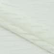 Ткани для драпировки стен и потолков - Тюль жаккард Аризона молочный с утяжелителем