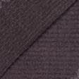 Ткани трикотаж - Трикотаж резинка флок коричневая