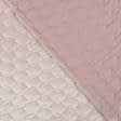 Тканини ненатуральні тканини - Стьоганий велюр Нароа рожевий