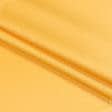 Ткани для юбок - Атлас костюмный стрейч плотный темно-желтый