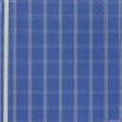 Тканини для перетяжки меблів - Декоративна тканина Оскар клітинка волошка,сірий