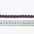 Тканини готові вироби - Тасьма Бріджит вузька колір фіолетовий 8 мм