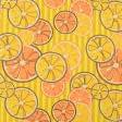 Тканини для рушників - Тканина рушникова вафельна набивна апельсини