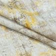 Тканини бавовняні сумішеві - Декоративна тканина панама Нагоя беж,жовтий