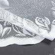 Тканини гардинне полотно (гіпюр) - Фіранка Листочки 28х170 см