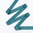 Ткани тесьма - Репсовая лента Грогрен  цвет морская волна 32 мм