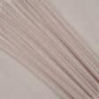 Тканини гардинні тканини - Тюль креп Дороті колір пудра з обважнювачем