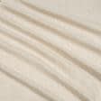 Ткани кисея - Тюль кисея Миконос имитация льна цвет под натуральный