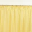 Ткани готовые изделия - Тюль Вуаль Креш  желтый  300/270 см  с утяжелителем (159944)