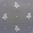Тканини гардинні тканини - Гардинне полотно /гіпюр Метелики колір шампань