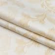 Ткани для слюнявчиков - Ткань с акриловой пропиткой Борги /BORGIA цвет крем , св.беж