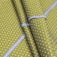 Ткани портьерные ткани - Жаккард Нивали ромбик орнанж, фисташка