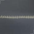 Ткани для тюли - Тесьма шторная Равномерная направленная складка прозрачная  КС-1:2 20мм±0.5мм/100м (аналог161106)