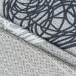 Ткани для постельного белья - Бязь набивная голд MG сердечки серый