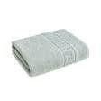 Ткани махровые полотенца - Полотенце махровое з бордюром 50х90 серое