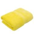 Ткани махровые полотенца - Полотенце махровое с бордюром 70х140 желтое