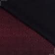 Ткани для костюмов - Костюмная с люрексом черный/бордо
