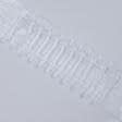 Ткани тесьма - Тесьма шторная Мультивафелька прозрачная КС-1:2 150мм±0.5мм/50м