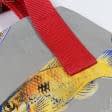 Тканини готові вироби - Сумка шоппер Риби кольорові / фон беж 50х50 см