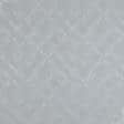 Тканини портьєрні тканини - Жаккард Зелі штрихи  сірий