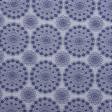 Тканини гардинні тканини - Гардинне полотно /гіпюр Мірабела колір індиго