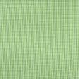 Ткани для банкетных и фуршетных юбок - Декоративная ткань Рустикана клеточка цвет зеленое яблоко