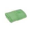 Ткани махровые полотенца - Полотенце махровое с бордюром 40х70 зеленое