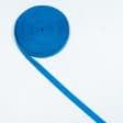 Ткани фурнитура для декора - Тесьма / стропа ременная стандарт 25 мм голубая