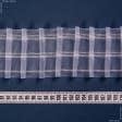 Ткани тесьма - Тесьма шторная Карандашная прозрачная КС-1:2 75мм±0.5мм/50м