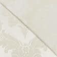 Ткани жаккард - Декоративная ткань Дамаско вензель цвет ванильный крем