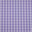 Тканини для штор - Декоративна тканина Рустікана клітинка тартан колір лаванда
