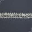Ткани все ткани - Тесьма шторная Вафелька комби прозрачная КС-1:2 50мм±0.5мм /50м