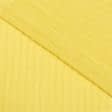 Тканини віскоза, полівіскоза - Блузочна жатка жовта