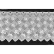 Ткани гардинное полотно (гипюр) - Фиранка Нарцисс белый 60 см