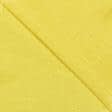 Ткани для рубашек - Лен костюмный умягченный желто-лимонный