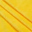 Ткани для детской одежды - Плюш (вельбо) желтый
