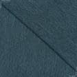 Тканини для перетяжки меблів - Декоративна тканина рогожка Хелен меланж темно бірюзовий