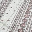 Ткани horeca - Ткань скатертная рогожка орнамент 100% хб