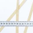 Тканини для дому - Репсова стрічка Грогрен жовто-оливкова 10 мм