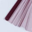 Ткани для платьев - Фатин вишневый