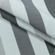 Тканини портьєрні тканини - Дралон смуга /LISTADO колір сірий, темно сірий